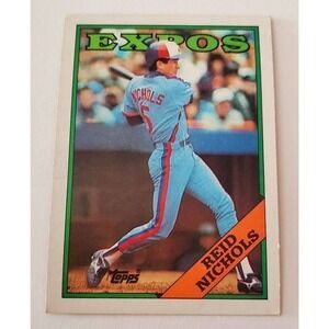 Topps 1988 Reid Nicolas #748‎ by Topps  card
